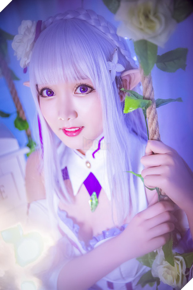 Cosplay tuyệt đẹp về nàng công chúa tóc trắng Emilia trong Re:Zero - Ảnh 10.