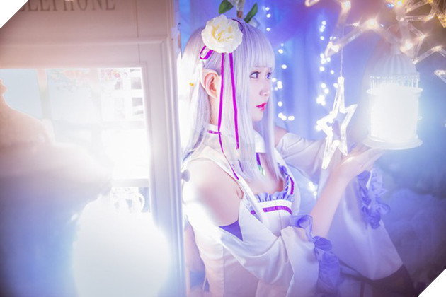 Cosplay tuyệt đẹp về nàng công chúa tóc trắng Emilia trong Re:Zero - Ảnh 9.