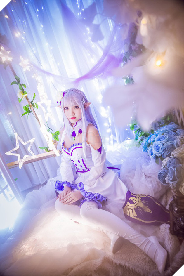 Cosplay tuyệt đẹp về nàng công chúa tóc trắng Emilia trong Re:Zero - Ảnh 6.