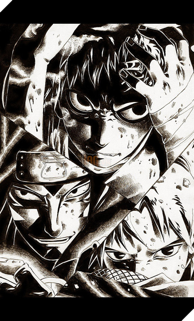 Chiêm ngưỡng bộ ảnh trắng đen đầy bí ẩn và ma mị của các nhân vật trong Naruto - Ảnh 14.