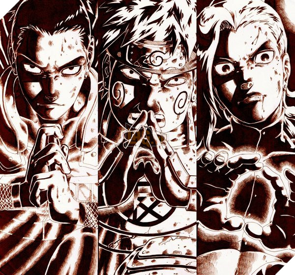 Chiêm ngưỡng bộ ảnh trắng đen đầy bí ẩn và ma mị của các nhân vật trong Naruto - Ảnh 18.