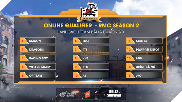ROS Mobile Qualifier 3: Khởi tranh vòng loại từ ngày 7/9 3
