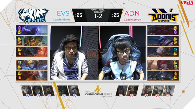 VCS mùa Hè 2018: ADN giành chiến thắng gay cấn trước EVS, mới playoff 1 thôi mà đã căng thế này rồi - Ảnh 7.