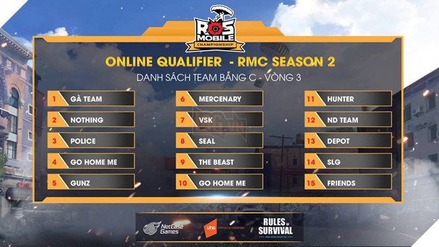 ROS Mobile Qualifier 3: Khởi tranh vòng loại từ ngày 7/9 4