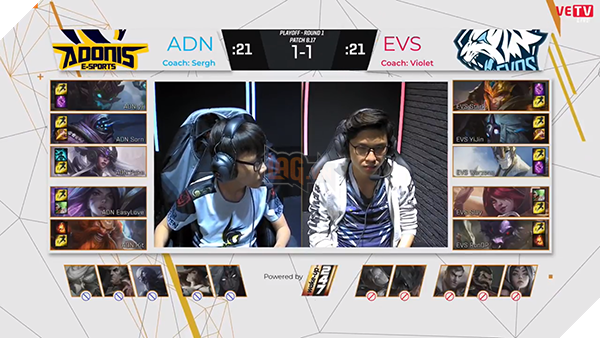 VCS mùa Hè 2018: ADN giành chiến thắng gay cấn trước EVS, mới playoff 1 thôi mà đã căng thế này rồi - Ảnh 5.