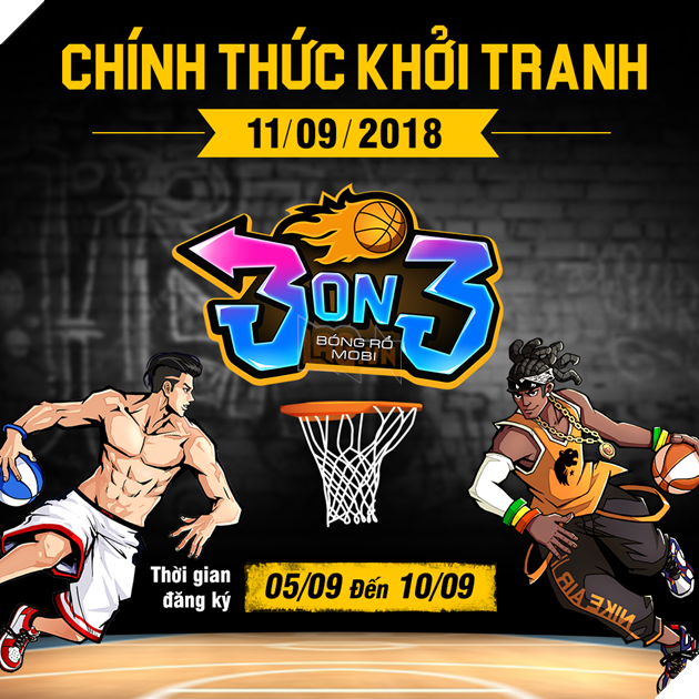 Cộng đồng phát sốt với giải đấu Bóng Rổ Mobi đường phố 3on3 tổng giải thưởng lên đến 100 triệu đồng