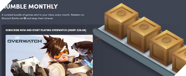 Overwatch giảm giá sập sàn với chỉ 280K/key với Humble Bundle
