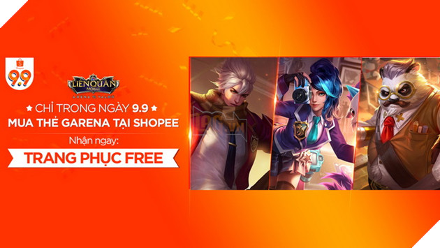 Liên Quân Mobile: Cùng nhận hàng loạt skin miễn phí với sự kiện Ngày Siêu Mua Sắm