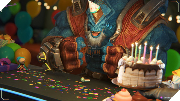 LMHT: Bộ skin Phi Đội Không Gian 2018 chính thức xuất hiện với video phim ngắn siêu quậy  9