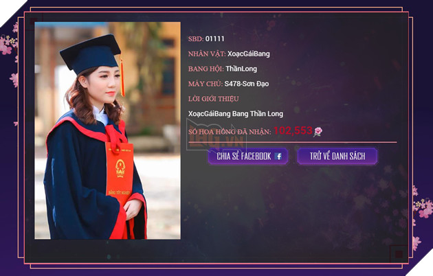 Lộ diện Top 20 Miss Võ Lâm Truyền Kỳ Mobile 5