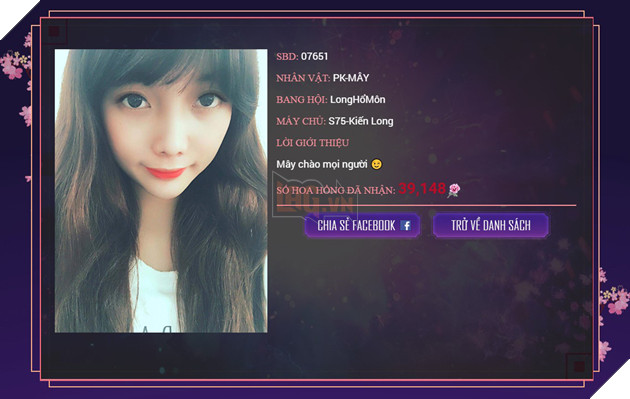 Lộ diện Top 20 Miss Võ Lâm Truyền Kỳ Mobile 18