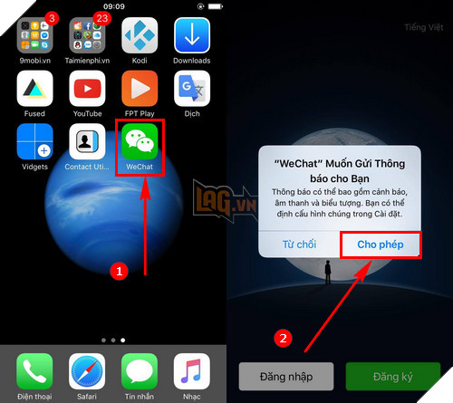 cach tao tai khoan wechat dang ky wechat