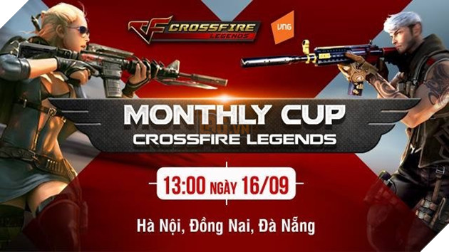 CFL Monthly Cup tháng 9: Xạ thủ Hà Nội, Đà Nẵng, Đồng Nai hãy sẵn sàng rinh quà ngày 16/9