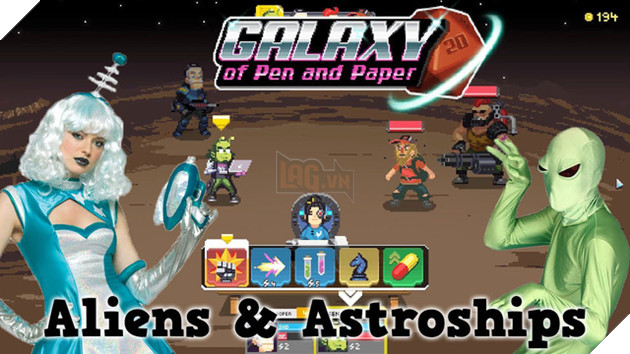 Galaxy Of Pen And Paper: Game nhập vai thú vị trên Mobile đưa bạn chu du khắp dải ngân hà - Ảnh 3.
