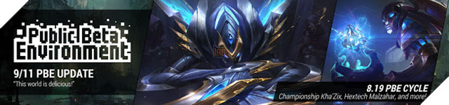 LMHT: Kha'Zix sẽ là thành viên mới của gia đình Quán Quân, Malzahar Hextech lộ diện