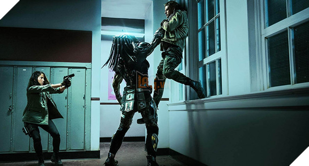 Một cảnh trong phim Quái Thú Vô Hình (The Predator)