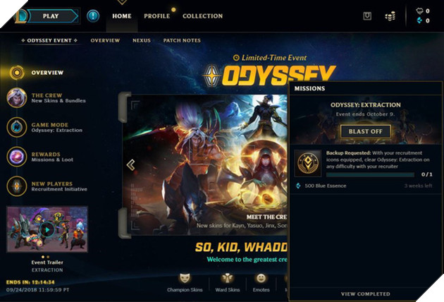 Bị soán ngôi ngay tại quê nhà, LMHT Bắc Mĩ tặng miễn phí trang phục Odyssey nhằm lôi kéo người chơi mới - Ảnh 4.