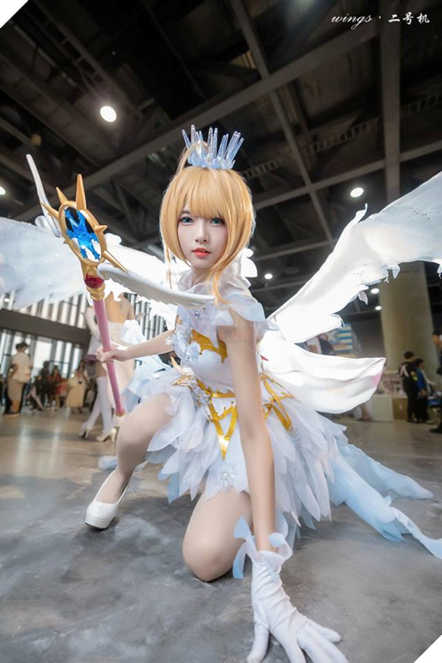 Cùng chiêm ngưỡng bộ ảnh Cosplay Sakura Thủ Lĩnh Thẻ Bài lung linh không tì vết 8