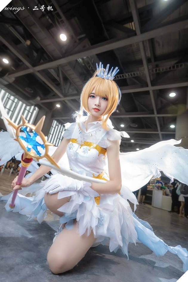 Cùng chiêm ngưỡng bộ ảnh Cosplay Sakura Thủ Lĩnh Thẻ Bài lung linh không tì vết 7