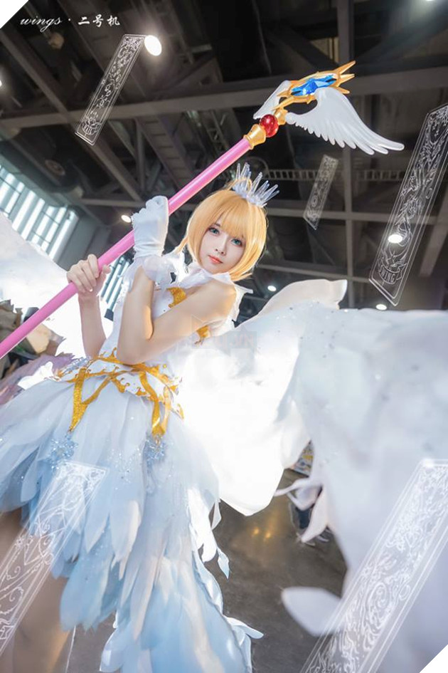 Cùng chiêm ngưỡng bộ ảnh Cosplay Sakura Thủ Lĩnh Thẻ Bài lung linh không tì vết 5