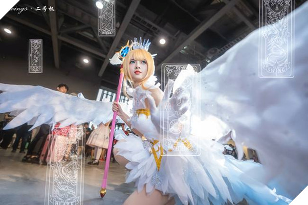 Cùng chiêm ngưỡng bộ ảnh Cosplay Sakura Thủ Lĩnh Thẻ Bài lung linh không tì vết 4