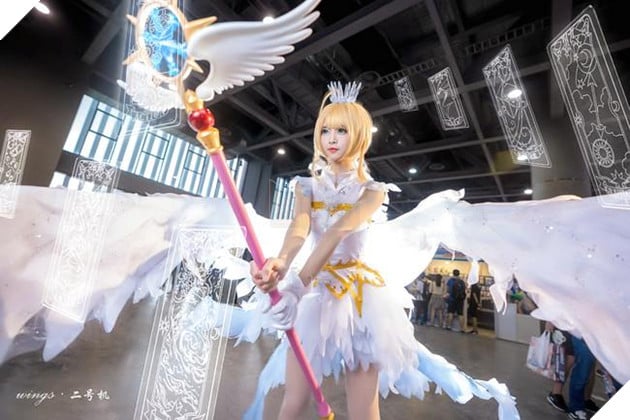 Cùng chiêm ngưỡng bộ ảnh Cosplay Sakura Thủ Lĩnh Thẻ Bài lung linh không tì vết 2