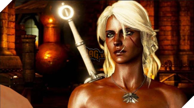 Theo dòng sự kiện, game thủ mod cả Ciri da đen vào game The Witcher 3