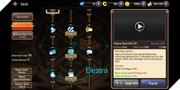 Dragon Nest Mobile: Hướng dẫn cơ bản Phù Thủy và cách nâng điểm kĩ năng đầy đủ nhất 9