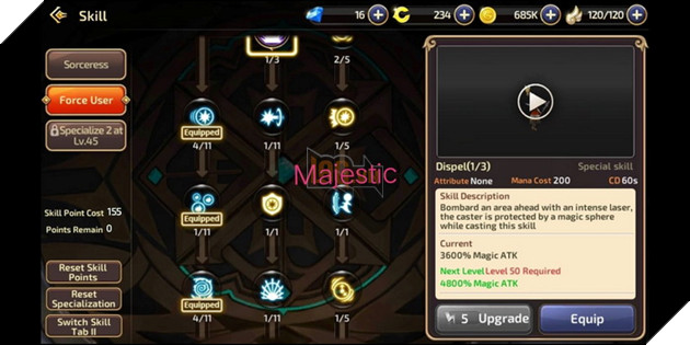 Dragon Nest Mobile: Hướng dẫn cơ bản Phù Thủy và cách nâng điểm kĩ năng đầy đủ nhất 15