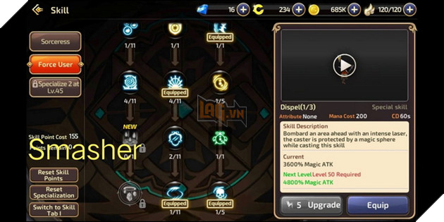 Dragon Nest Mobile: Hướng dẫn cơ bản Phù Thủy và cách nâng điểm kĩ năng đầy đủ nhất 13