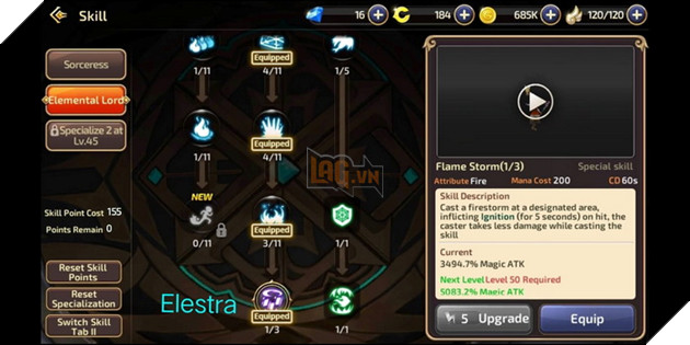 Dragon Nest Mobile: Hướng dẫn cơ bản Phù Thủy và cách nâng điểm kĩ năng đầy đủ nhất 10