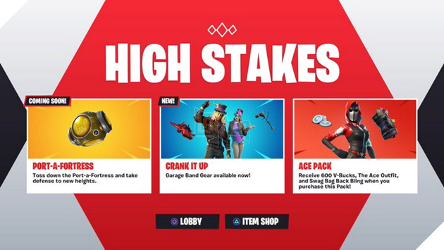 Fortnite: Port-A-Fortress - Trang bị Legendary mới chuẩn bị bắt đầu mùa 6 3