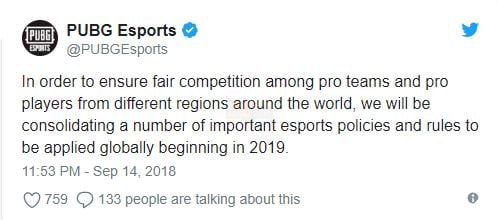 PUBG: Bluehole chuẩn bị ra luật mới giới hạn độ tuổi và quốc tịch của các VĐV tham gia giải đấu 2