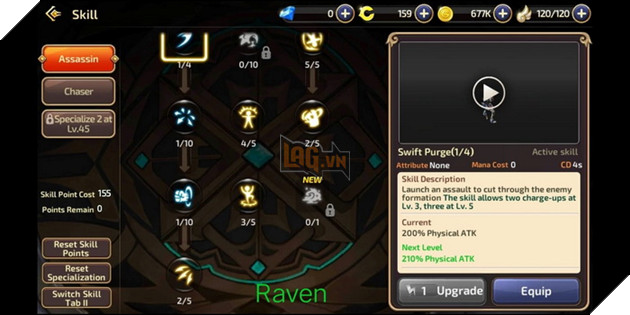 Dragon Nest Mobile: Hướng dẫn cơ bản Sát Thủ và cách nâng điểm kĩ năng đầy đủ nhất 4