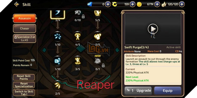 Dragon Nest Mobile: Hướng dẫn cơ bản Sát Thủ và cách nâng điểm kĩ năng đầy đủ nhất 7