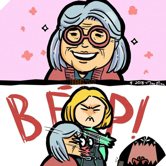 Giải thích lý do Captain Marvel đánh bà cụ thân thiện trong trailer và loạt ảnh chế về meme hot nhất đêm qua - Ảnh 5.