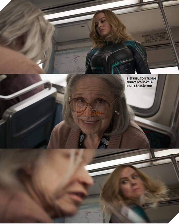 Giải thích lý do Captain Marvel đánh bà cụ thân thiện trong trailer và loạt ảnh chế về meme hot nhất đêm qua - Ảnh 6.