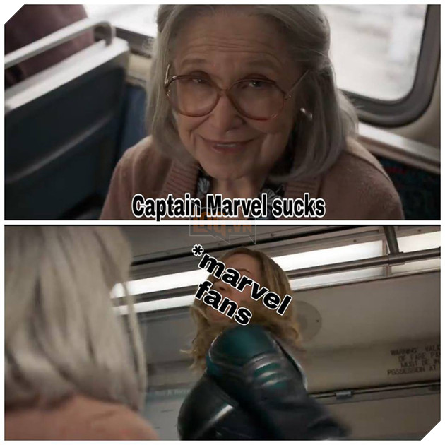 Giải thích lý do Captain Marvel đánh bà cụ thân thiện trong trailer và loạt ảnh chế về meme hot nhất đêm qua - Ảnh 9.
