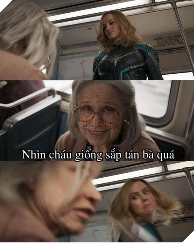 Giải thích lý do Captain Marvel đánh bà cụ thân thiện trong trailer và loạt ảnh chế về meme hot nhất đêm qua - Ảnh 10.