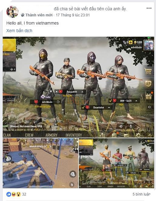 Cộng đồng PUBG Mobile quốc tế nhận xét gì về game thủ Việt khi squad? - Ảnh 1.