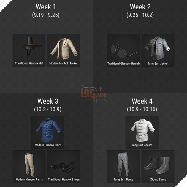 PUBG: Chuẩn bị cày cuốc tích cực mùa Trung Thu để nhận được những bộ đồ truyền thống Hàn Quốc 2