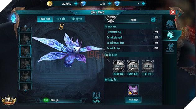 Bấn loạn vì dàn Pet “siêu cute” trong MU Strongest  3