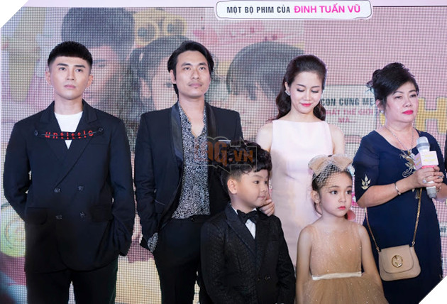 An Nguy - Kiều Minh Tuấn ngại ngùng khi họp báo ra mắt phim mới