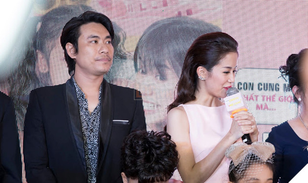 An Nguy - Kiều Minh Tuấn ngại ngùng khi họp báo ra mắt phim mới 2