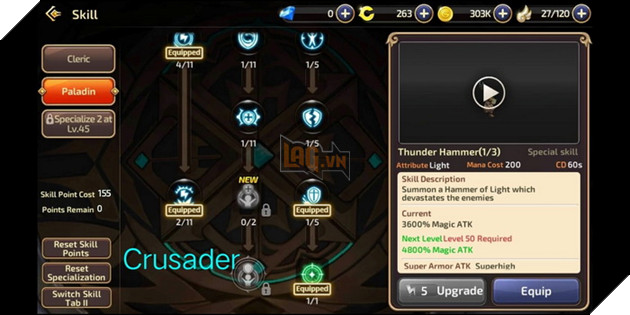 Dragon Nest Mobile: Hướng dẫn cách nâng điểm kĩ năng cho tất cả các class chi tiết nhất 41