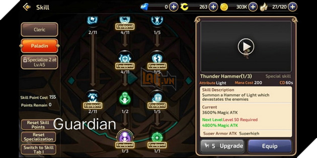 Dragon Nest Mobile: Hướng dẫn cách nâng điểm kĩ năng cho tất cả các class chi tiết nhất 44