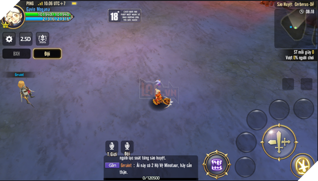 Dragon Nest M - Hướng dẫn cách chỉnh góc nhìn trong game sao cho thuận tiện nhất 5