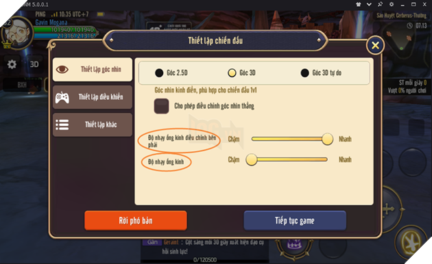 Dragon Nest M - Hướng dẫn cách chỉnh góc nhìn trong game sao cho thuận tiện nhất 6