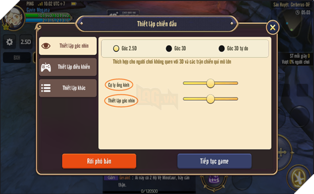 Dragon Nest M - Hướng dẫn cách chỉnh góc nhìn trong game sao cho thuận tiện nhất