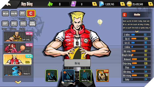 Bóng Rổ Mobi: Dunkers phát cuồng với cầu thủ mới Guile, Sansa, Anne, Bát Giới 2